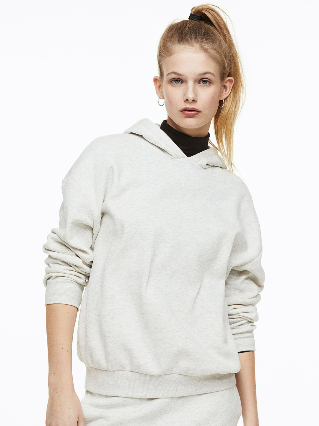 

H&M Women Hoodie, Grey