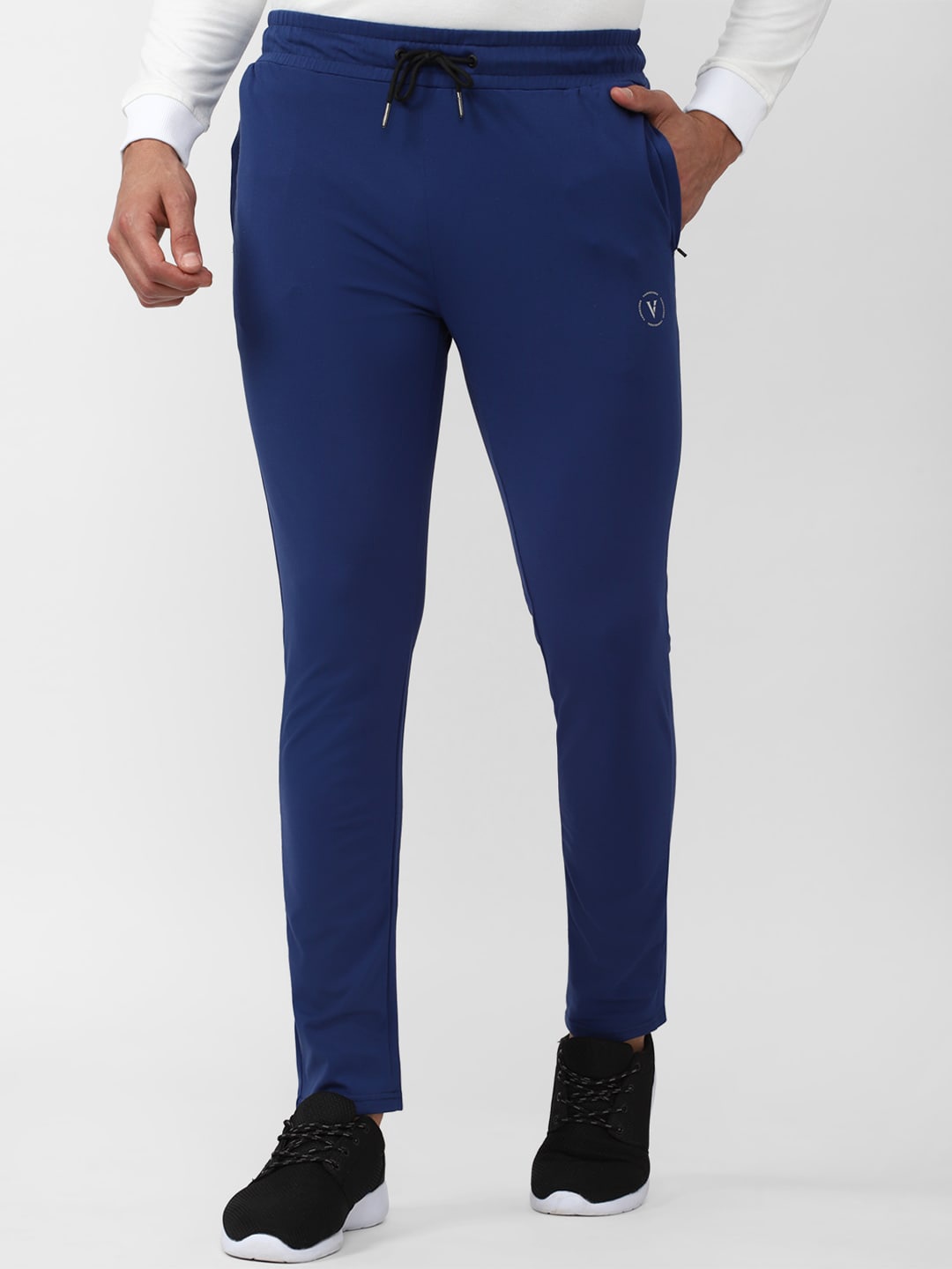 

Van Heusen Flex Men Slim-Fit Training Track Pants, Blue
