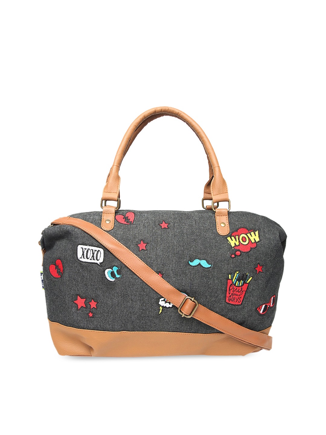 

Kanvas Katha Embellished Structured Handheld Bag, Mustard