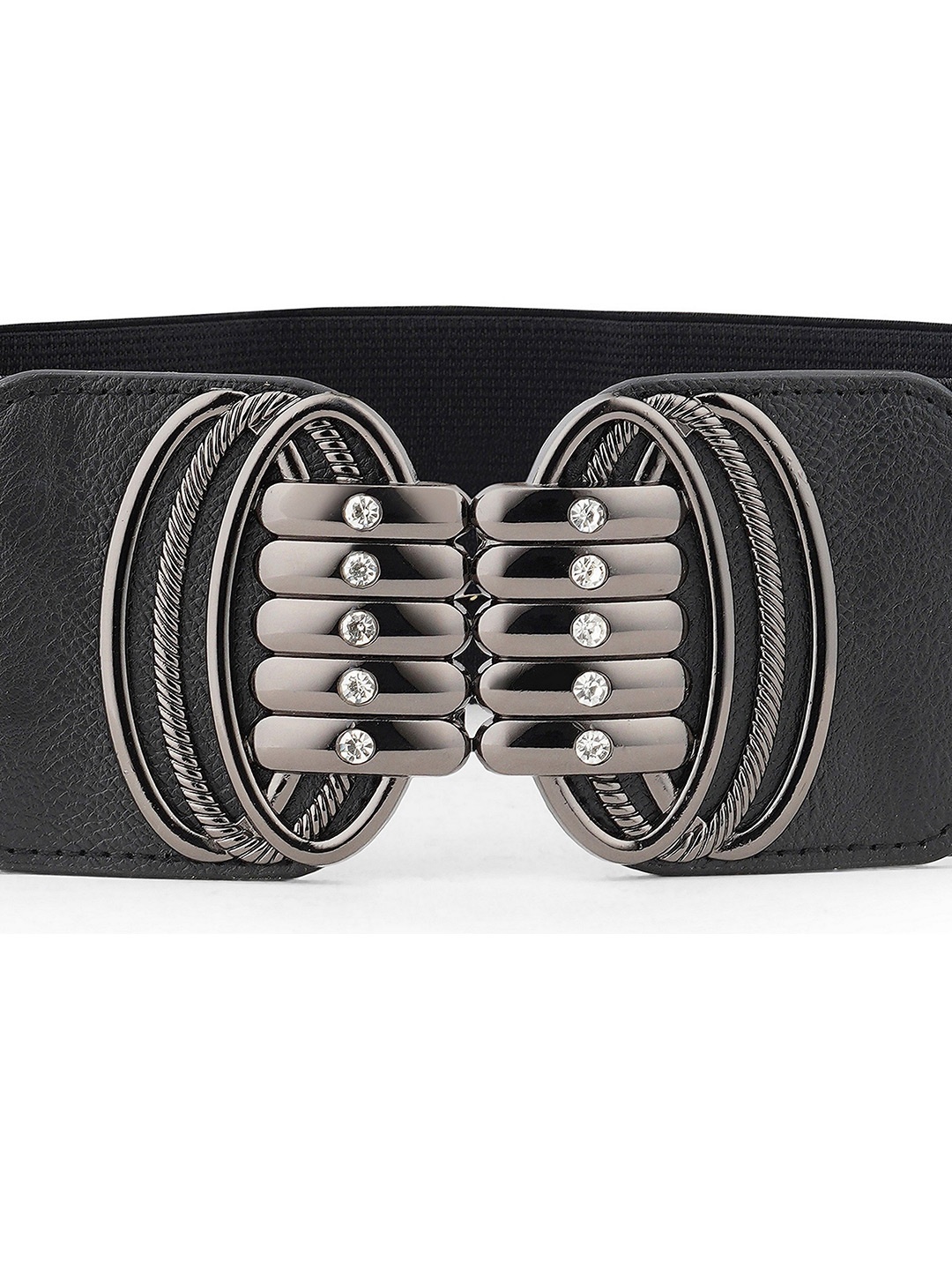 

Diva Dale Women Embellished Belt, Black