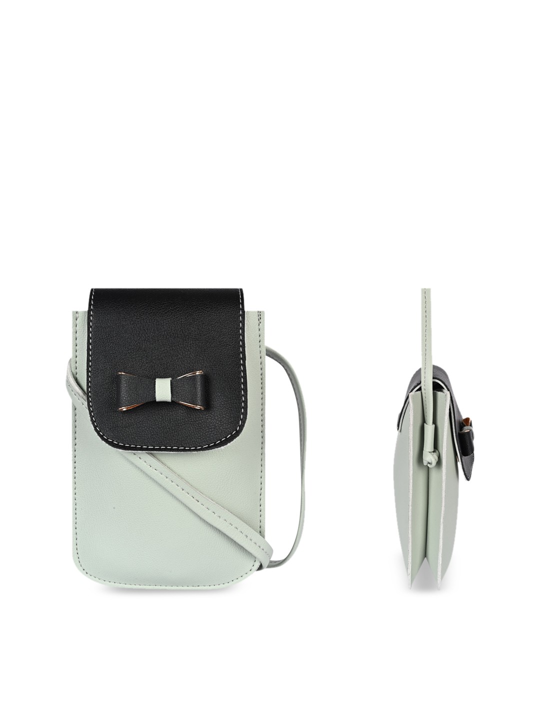 

LaFille Colourblocked Sling Bag Handbags, Sea green