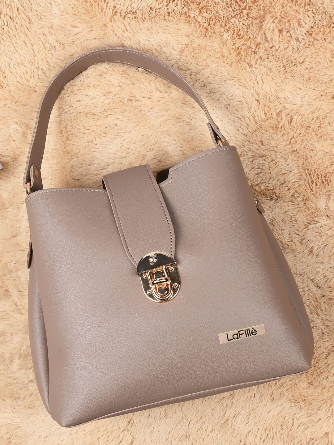 

LaFille Shopper Handheld Bag Handbags, Beige