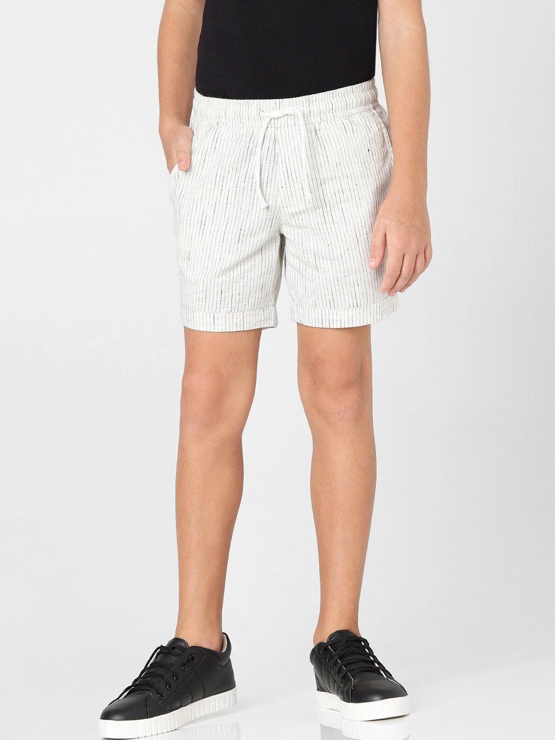

Jack & Jones Junior Boys Cotton Shorts, White