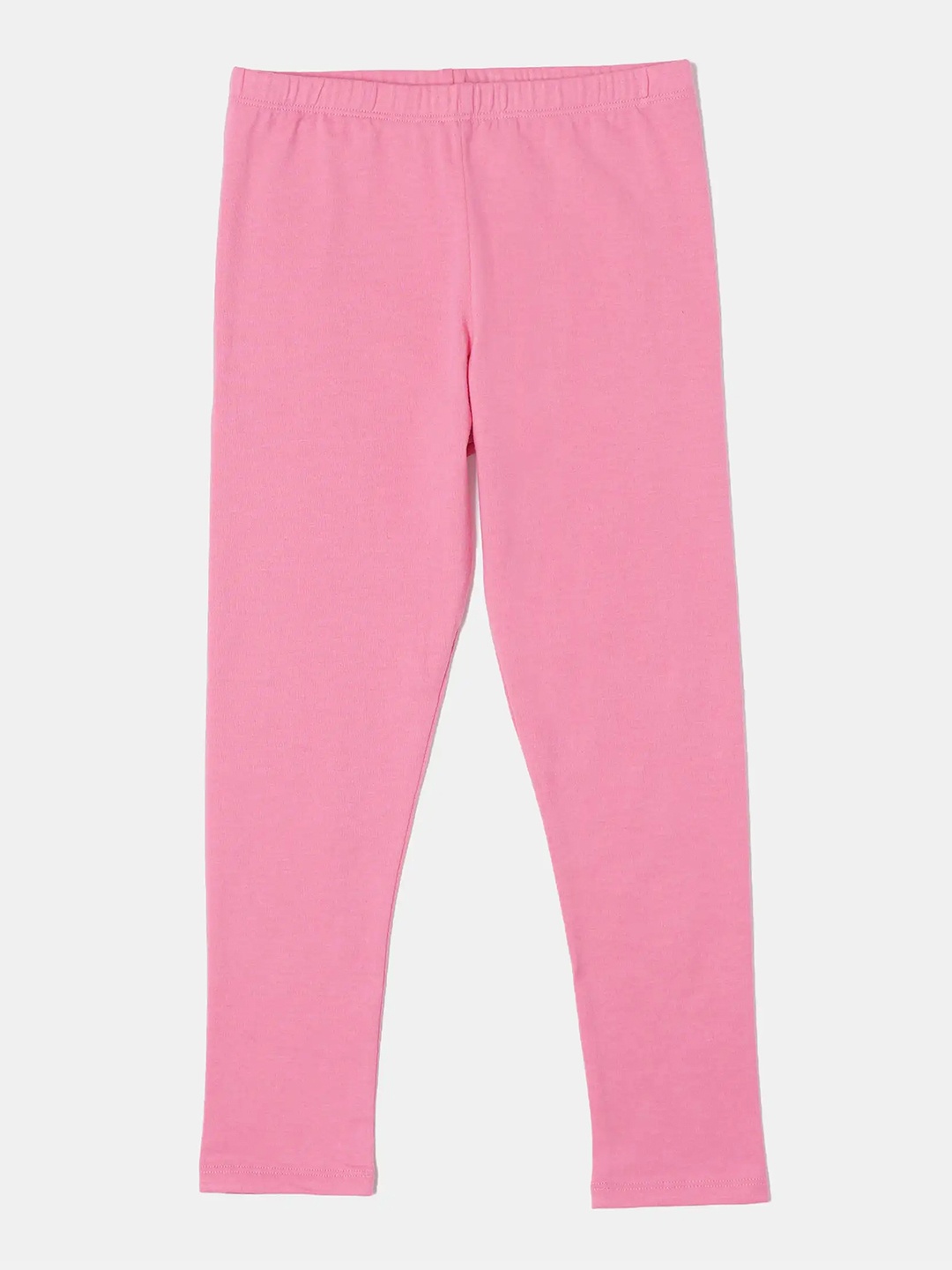 

Jockey Girls Super Combed Cotton Elastane Slim Fit Leggings With Durable Waistband - UG08, Pink
