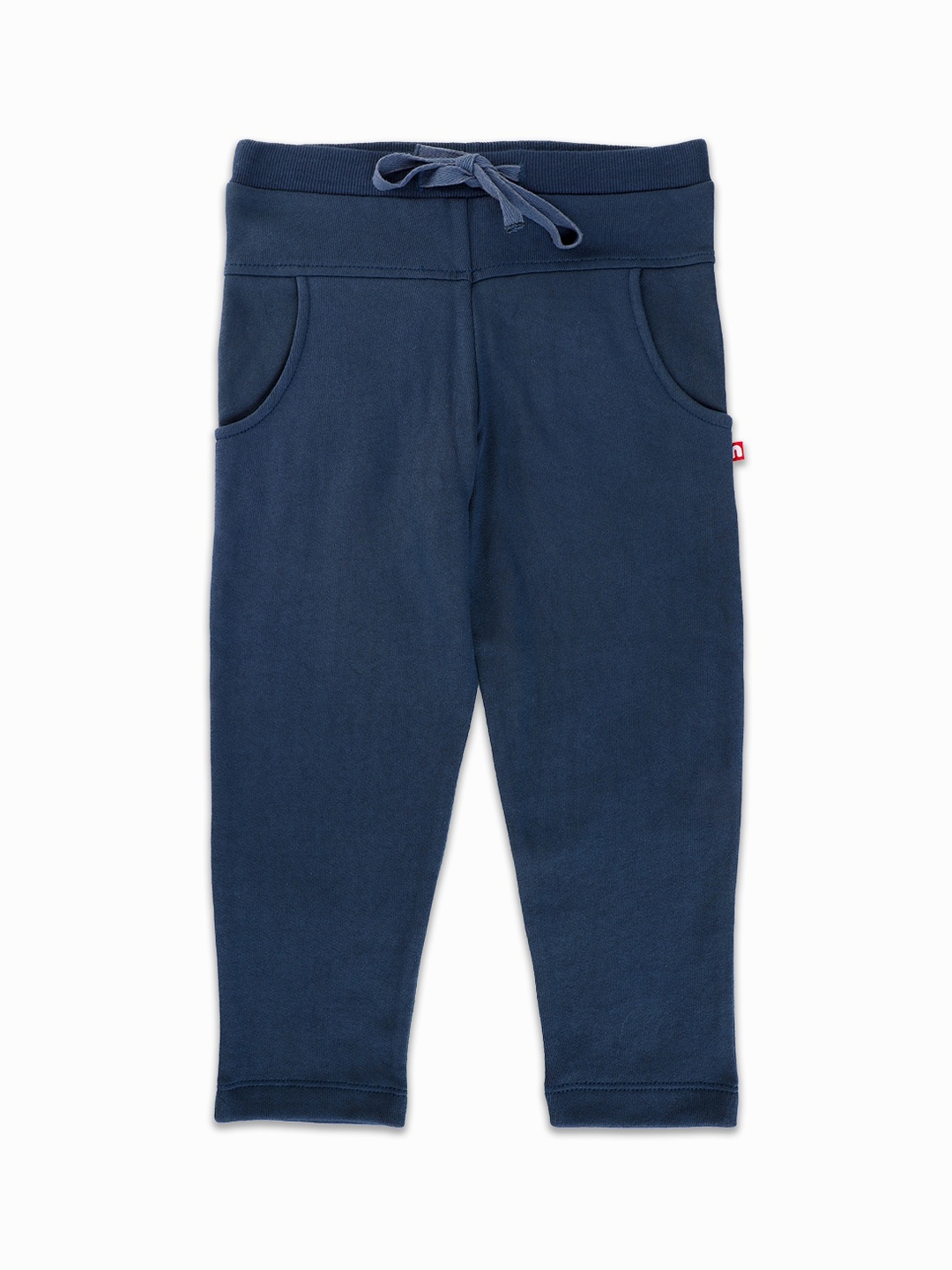 

Nino Bambino Boys Woven Pure Cotton Track Pants, Navy blue