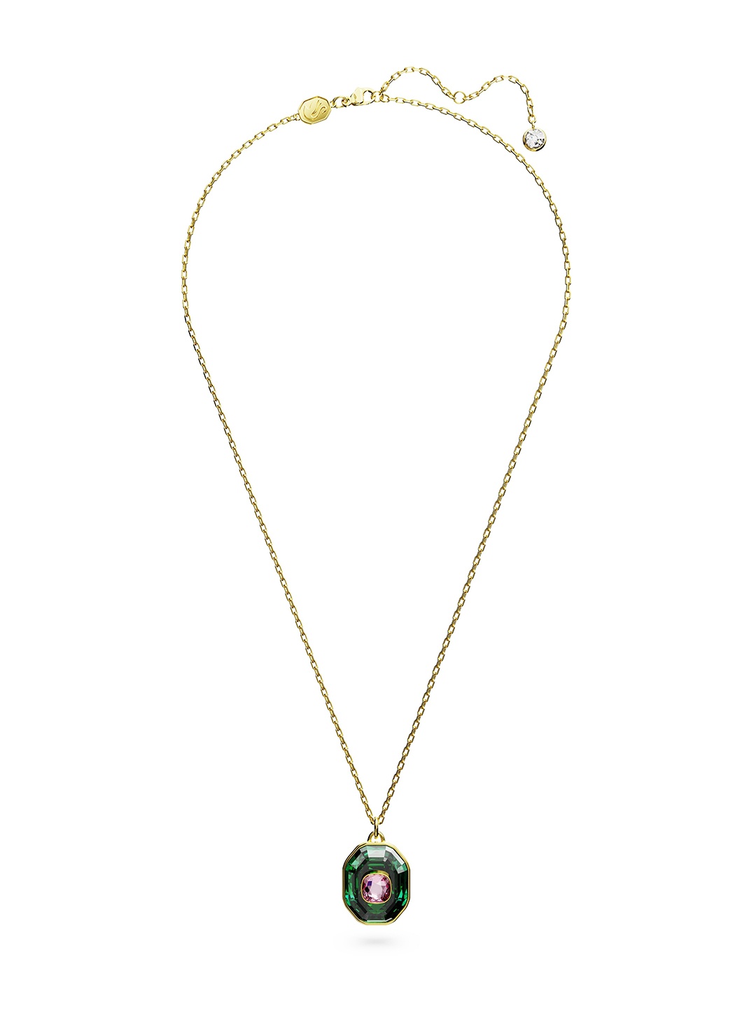 

SWAROVSKI Women Chroma:Pend S Magr/Gos Necklace, Gold