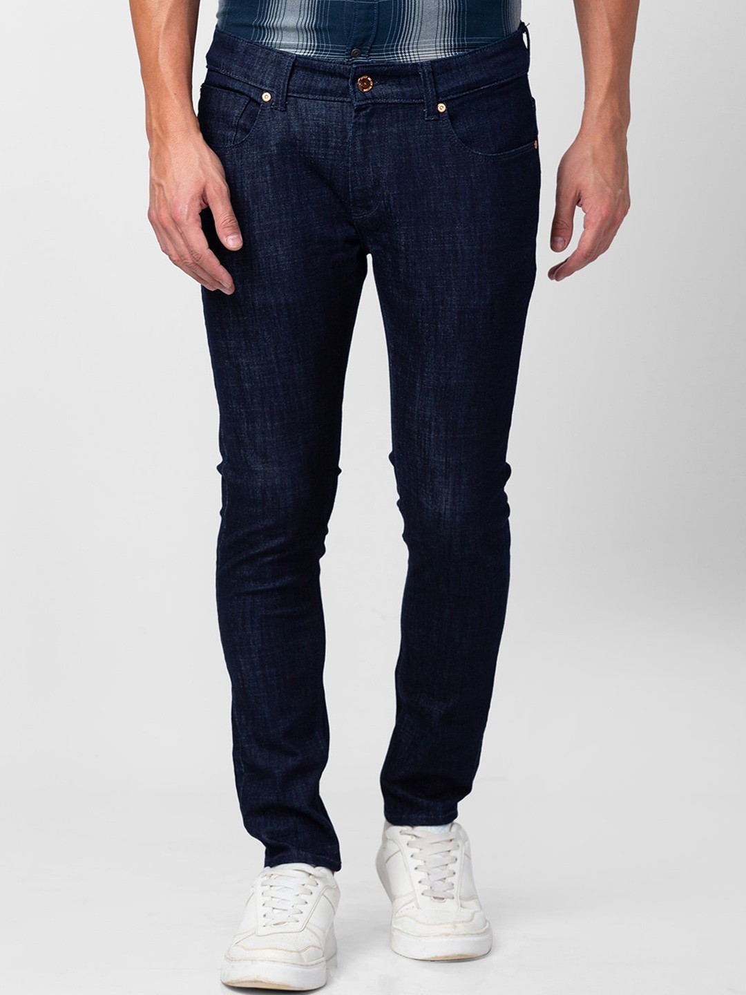 

SPYKAR Men Blue Slim Fit Cotton Jeans