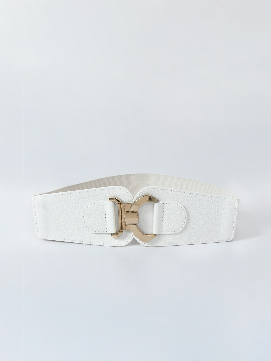

Kastner Women Adjustable Stretchable Waist Belt, White