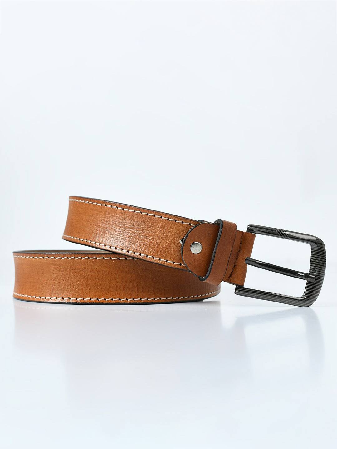 

Kastner Men Leather Formal Belt, Tan