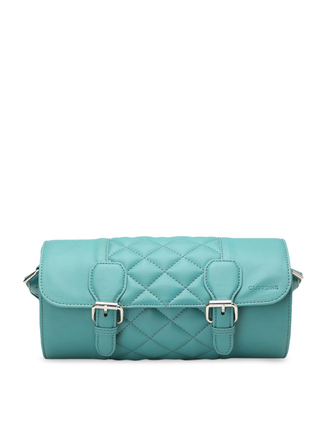 

Clotche Leather Swagger Sling Bag, Green