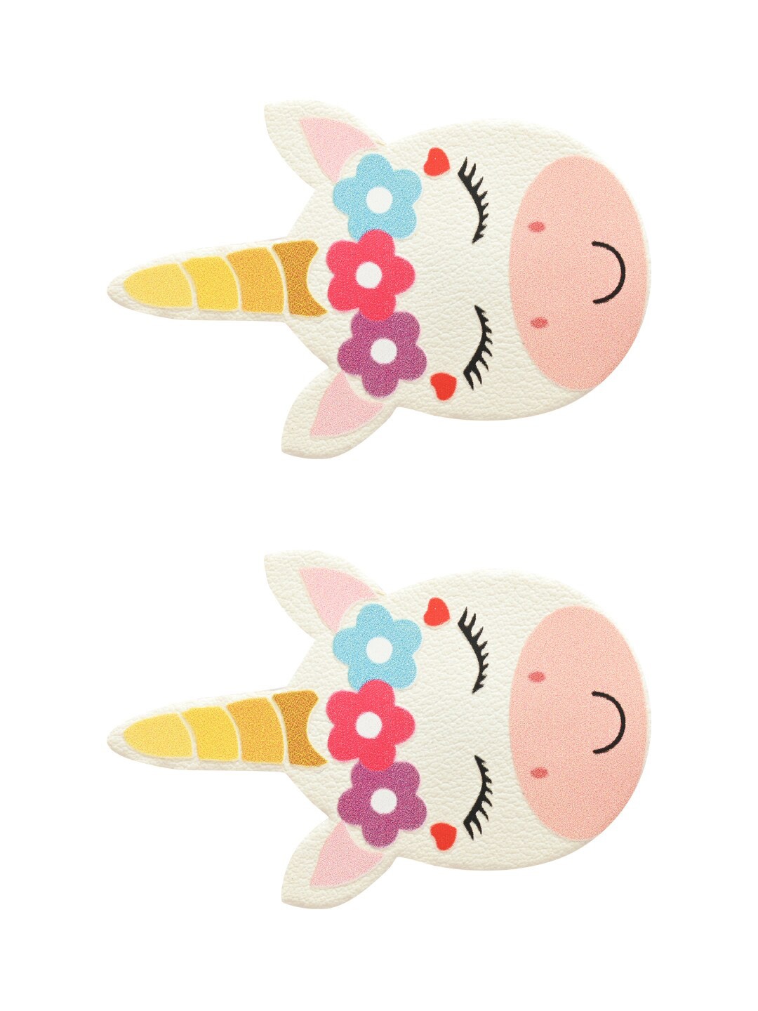 

Aye Candy Girls Set of 2 Alligator Hair Clip, White