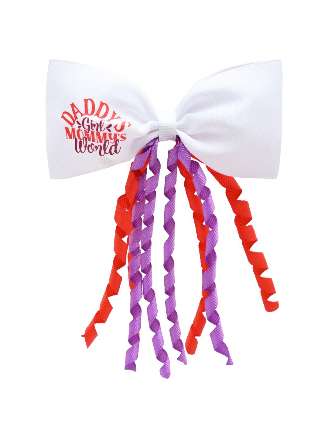 

Aye Candy Girls Alligator Hair Clip, White