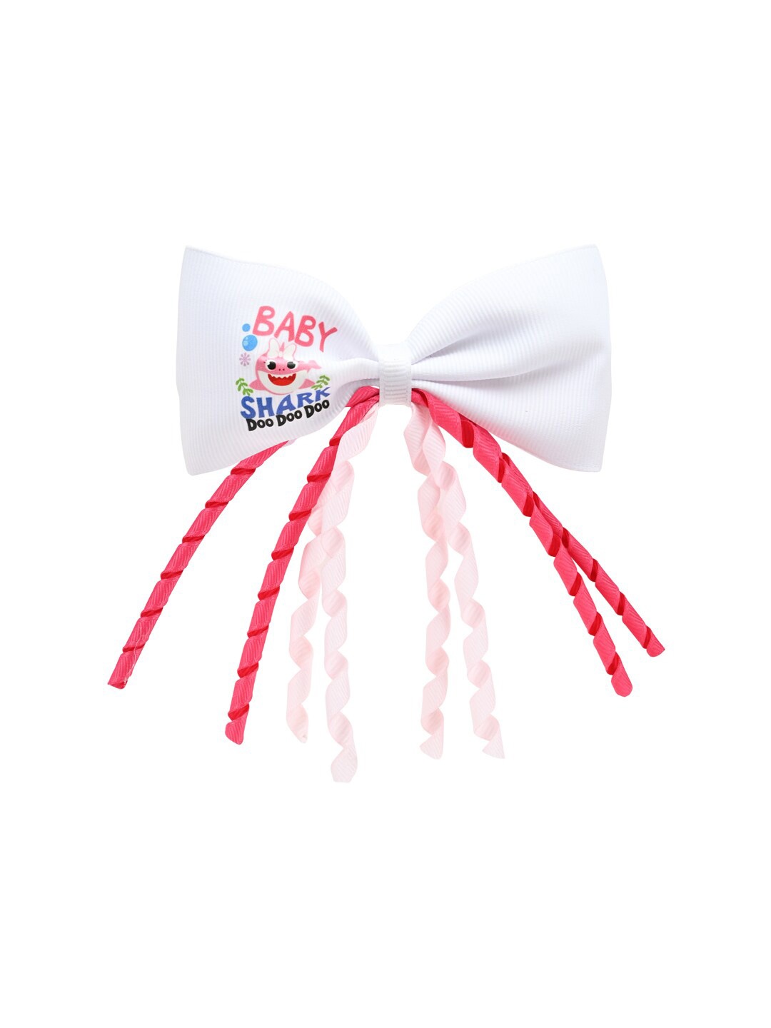 

Aye Candy Girls Alligator Hair Clip, White