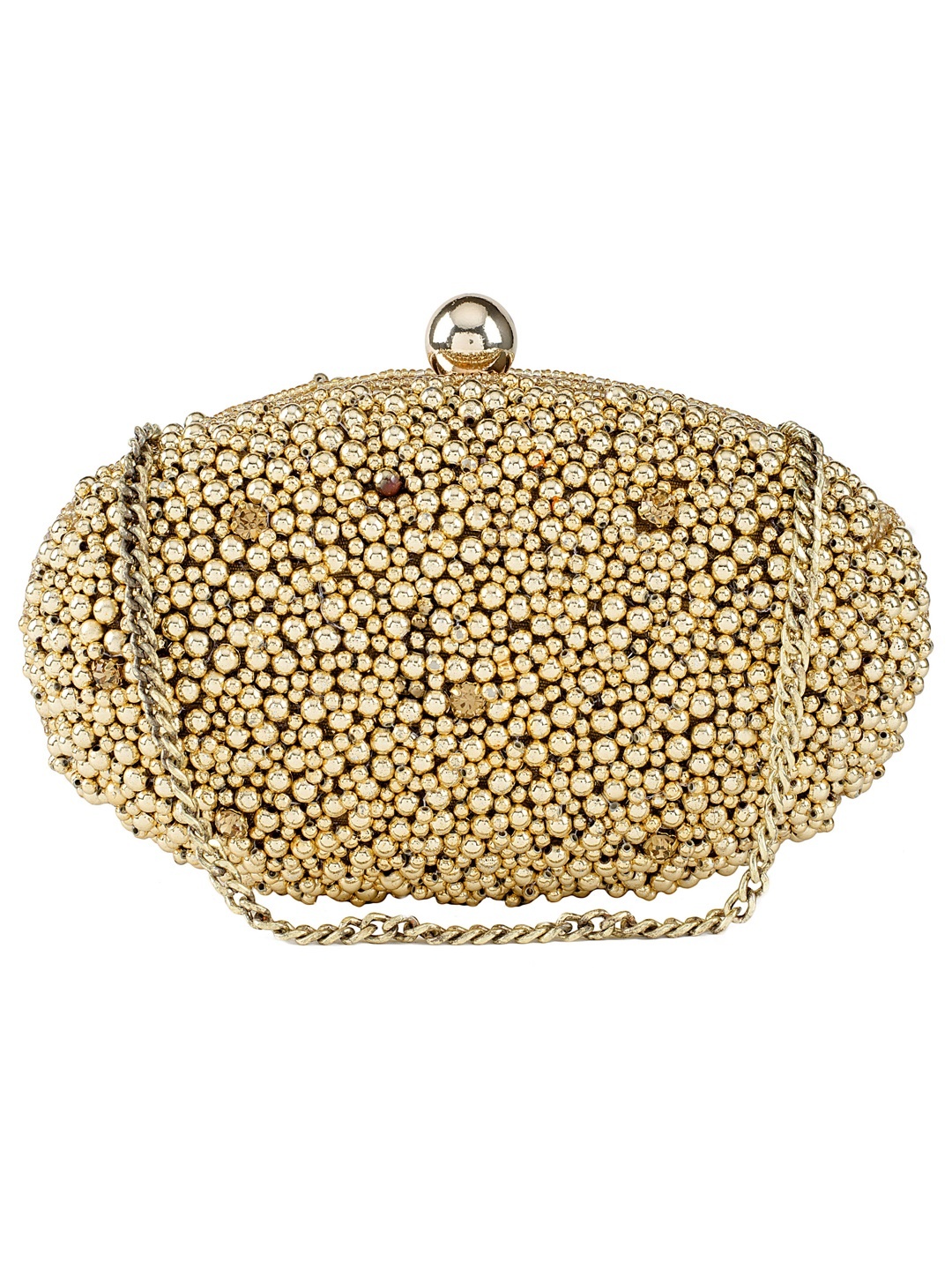 

Tarini Nirula Women Gold-Toned Embellished Clutch