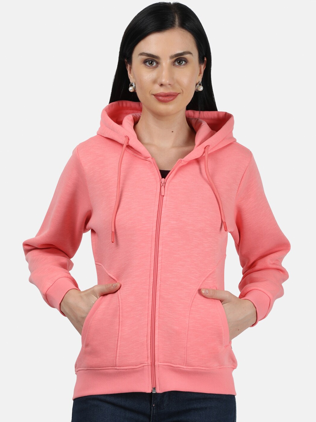 

Monte Carlo Hooded Pullover Sweatshirt, Pink