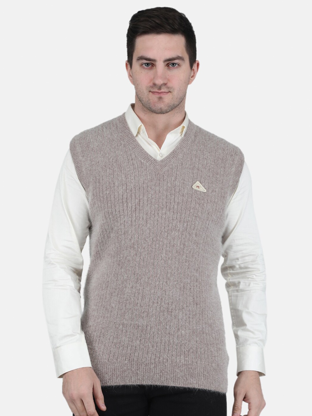 

Monte Carlo Men Sweater Vest, Beige