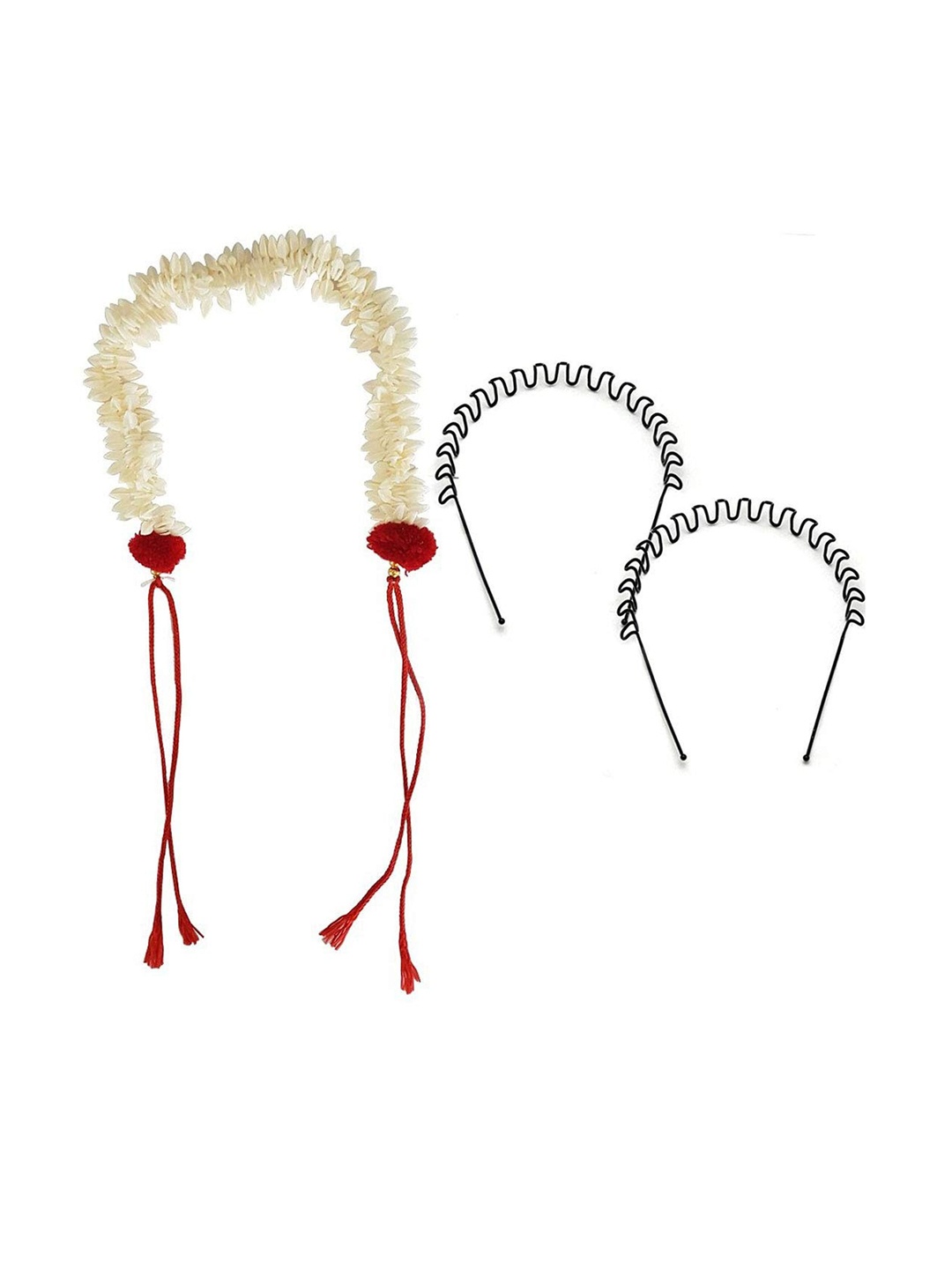 

CHRONEX Women Black Set of 3 Hair Accessory Set