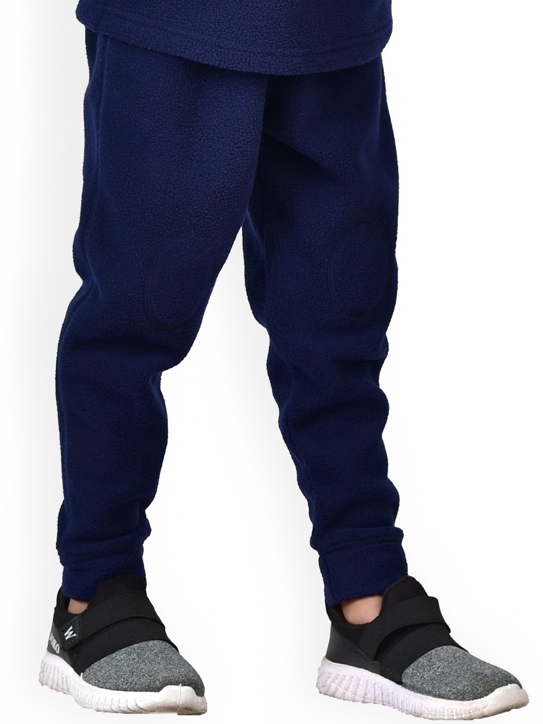 

Nino Bambino Kids Cotton Thermal Bottoms, Navy blue