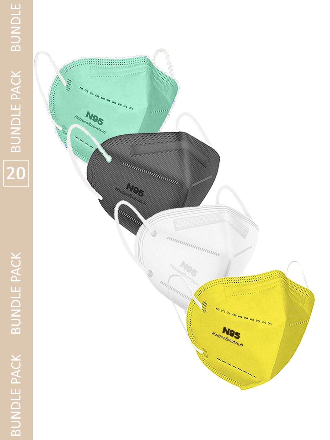 

Swiss Design Pack Of 20 Assorted Outdoor Masks