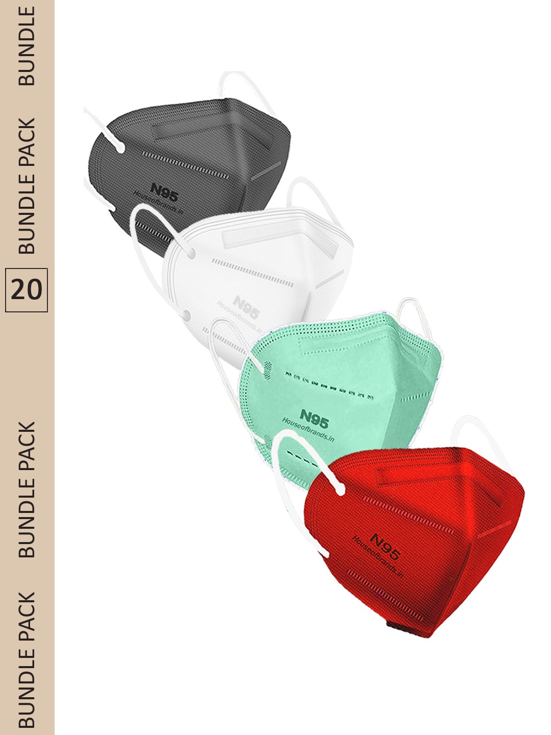 

Swiss Design Pack Of 20 Assorted Outdoor Masks