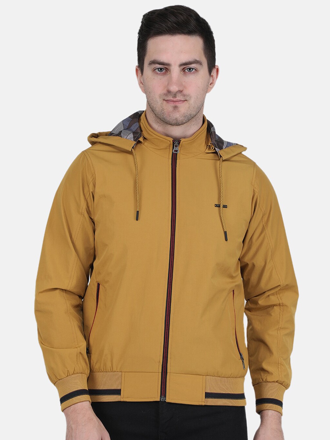 

Monte Carlo Men Bomber Hooded Jacket, Mustard