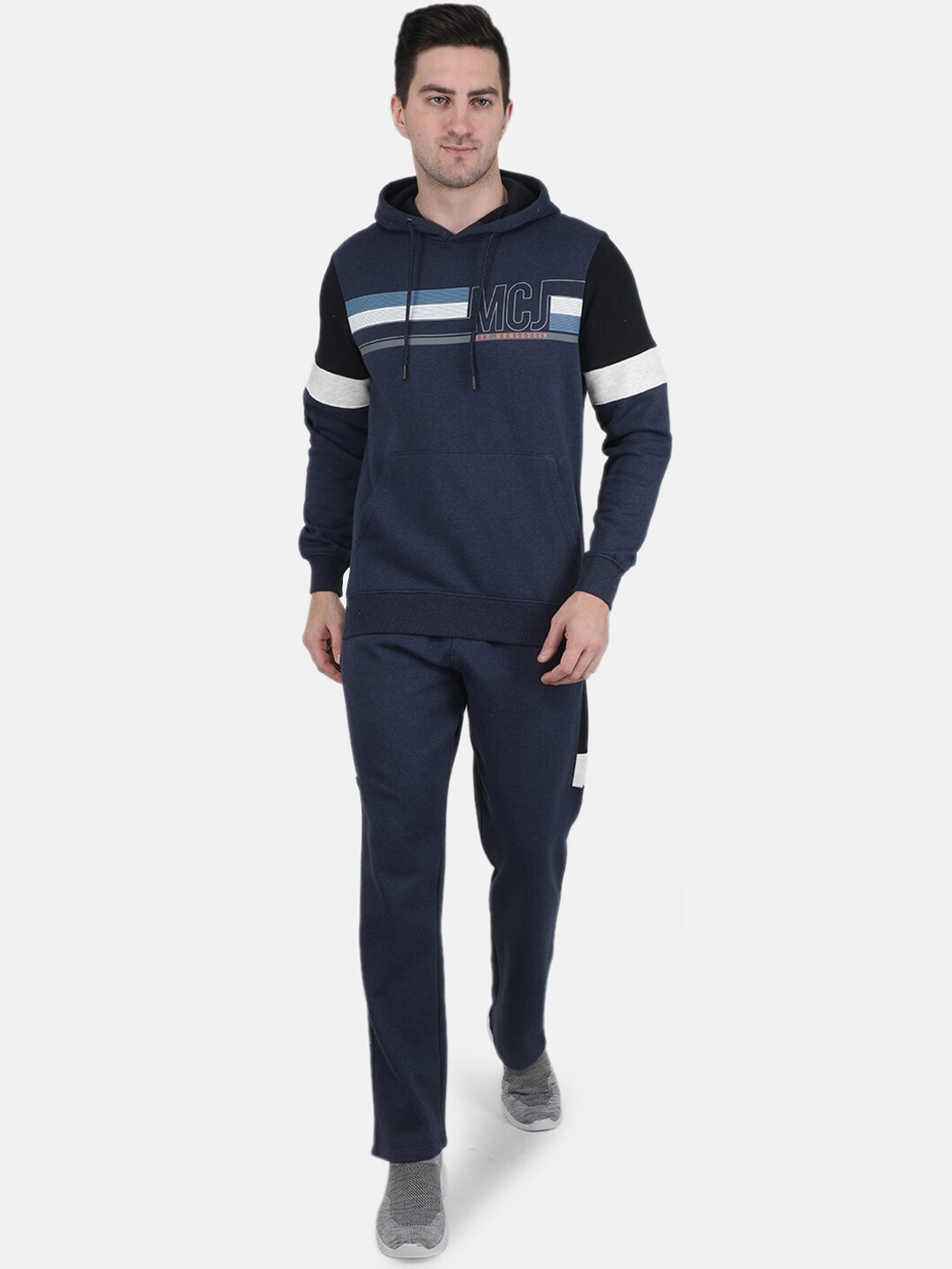 

Monte Carlo Men Blue Solid Tracksuit