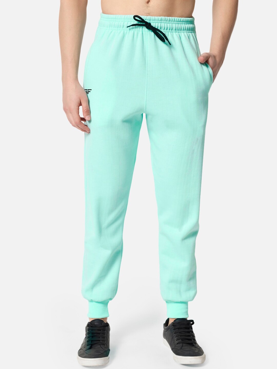 

FFLIRTYGO Men Fleece Comfort-Fit Joggers, Lime green