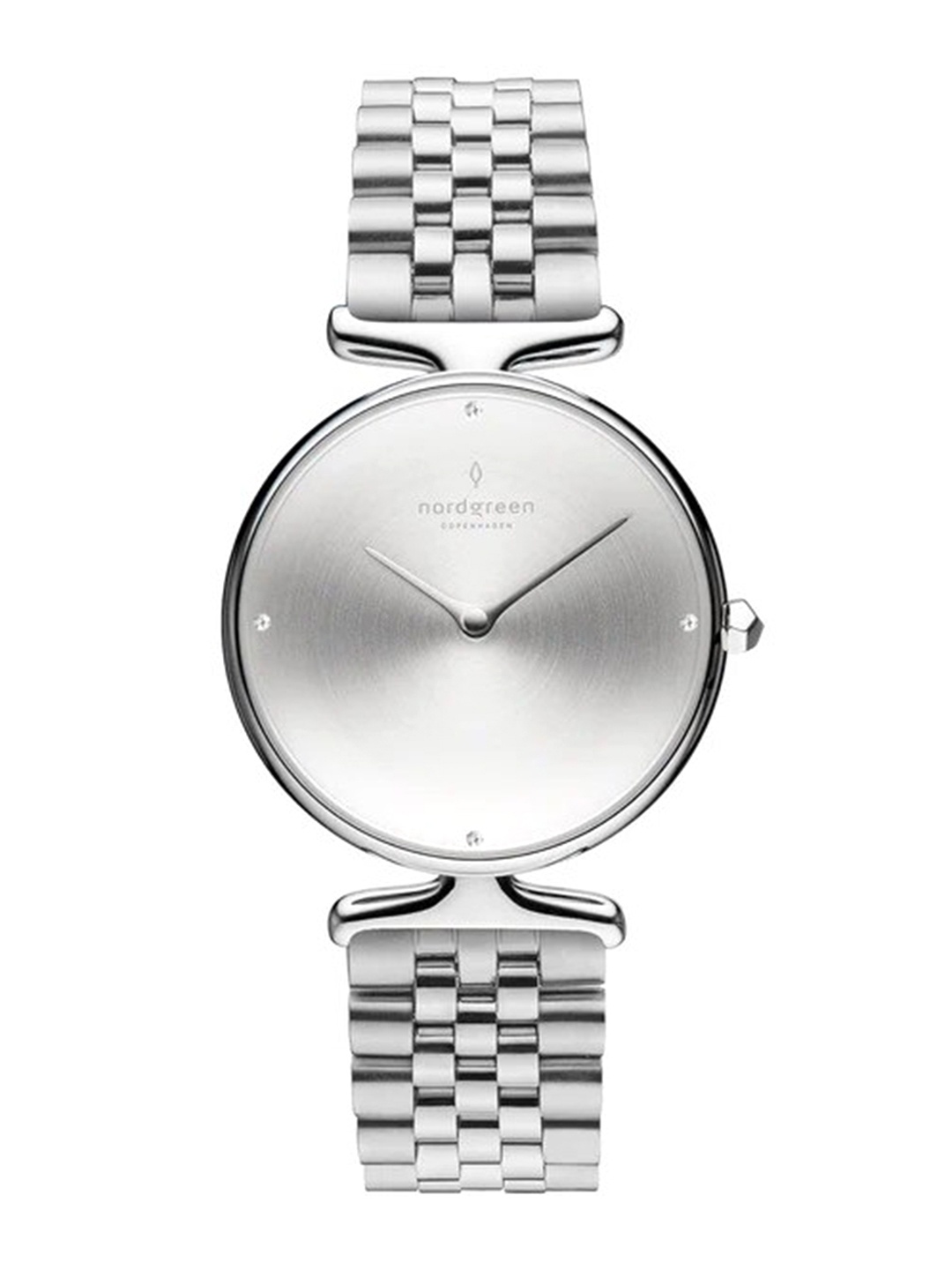 

Nordgreen Women Stainless Steel Bracelet Style Strap Analogue Watch UN28SI5LSIBC, Silver