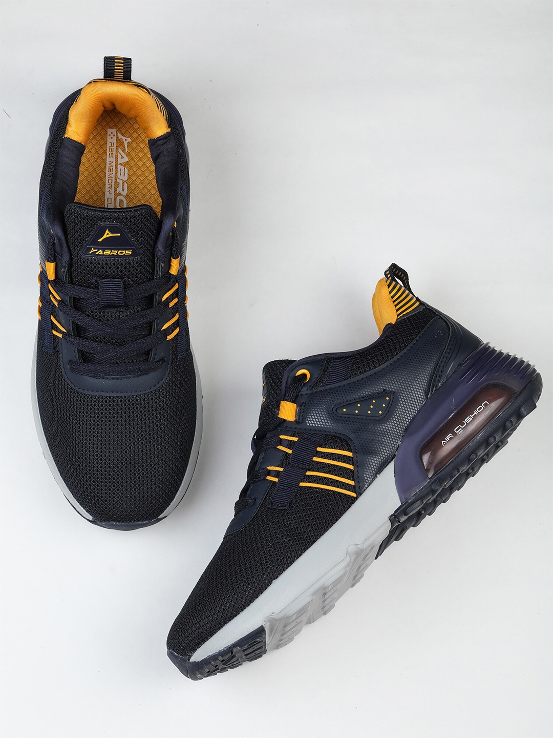 

ABROS Men Apollo-O Running Sports Shoes, Navy blue
