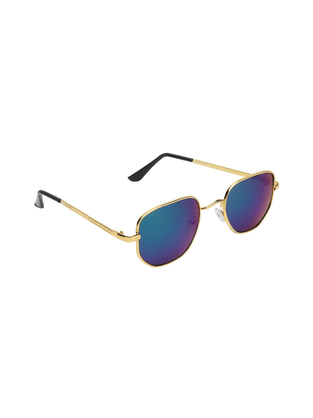 

CRIBA Unisex Square Sunglasses with UV Protected Lens, Blue
