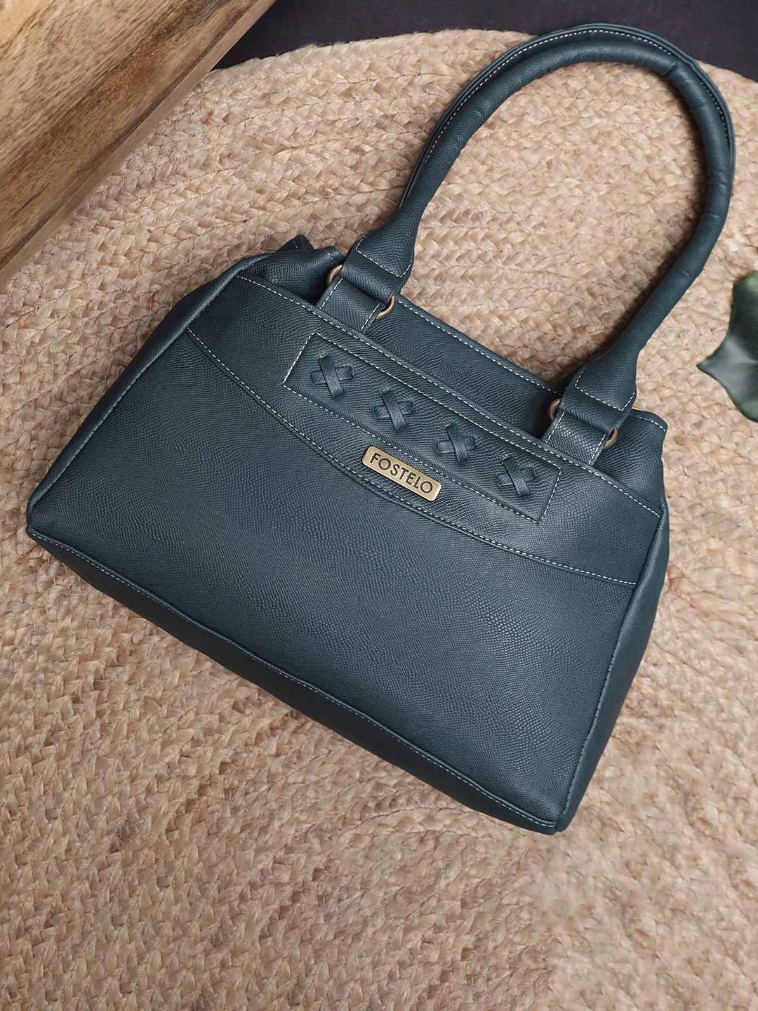

Fostelo Structured Shoulder Bag, Green