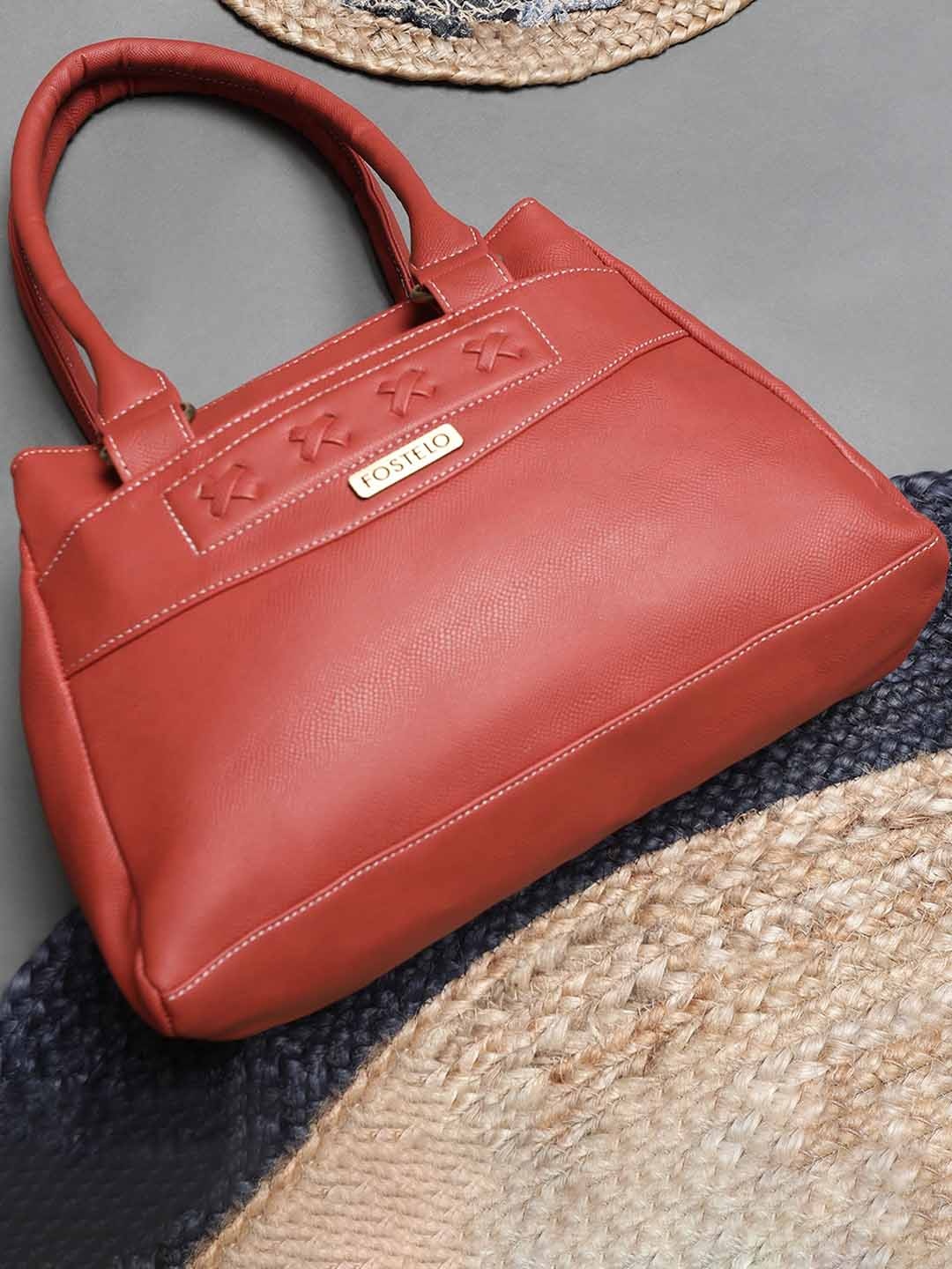 

Fostelo Women Textured Shoulder Bag, Red
