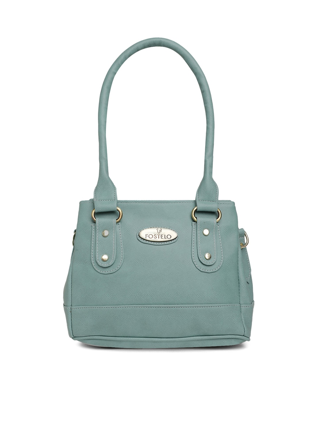 

Fostelo Textured Handheld Bag, Green