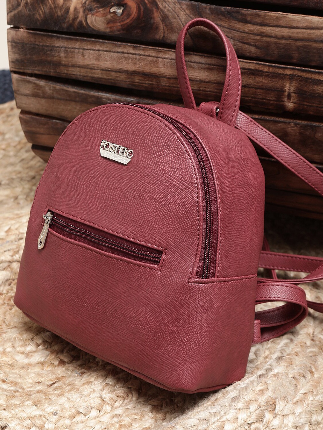 

Fostelo Women Comet Backpack, Maroon