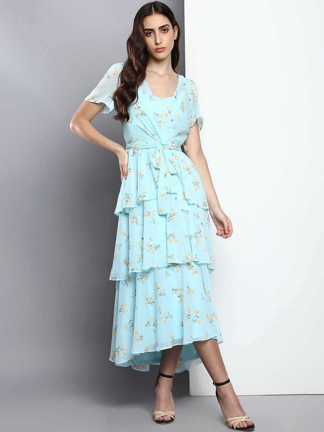 

Calvin Klein Jeans Floral Maxi Dress, Blue