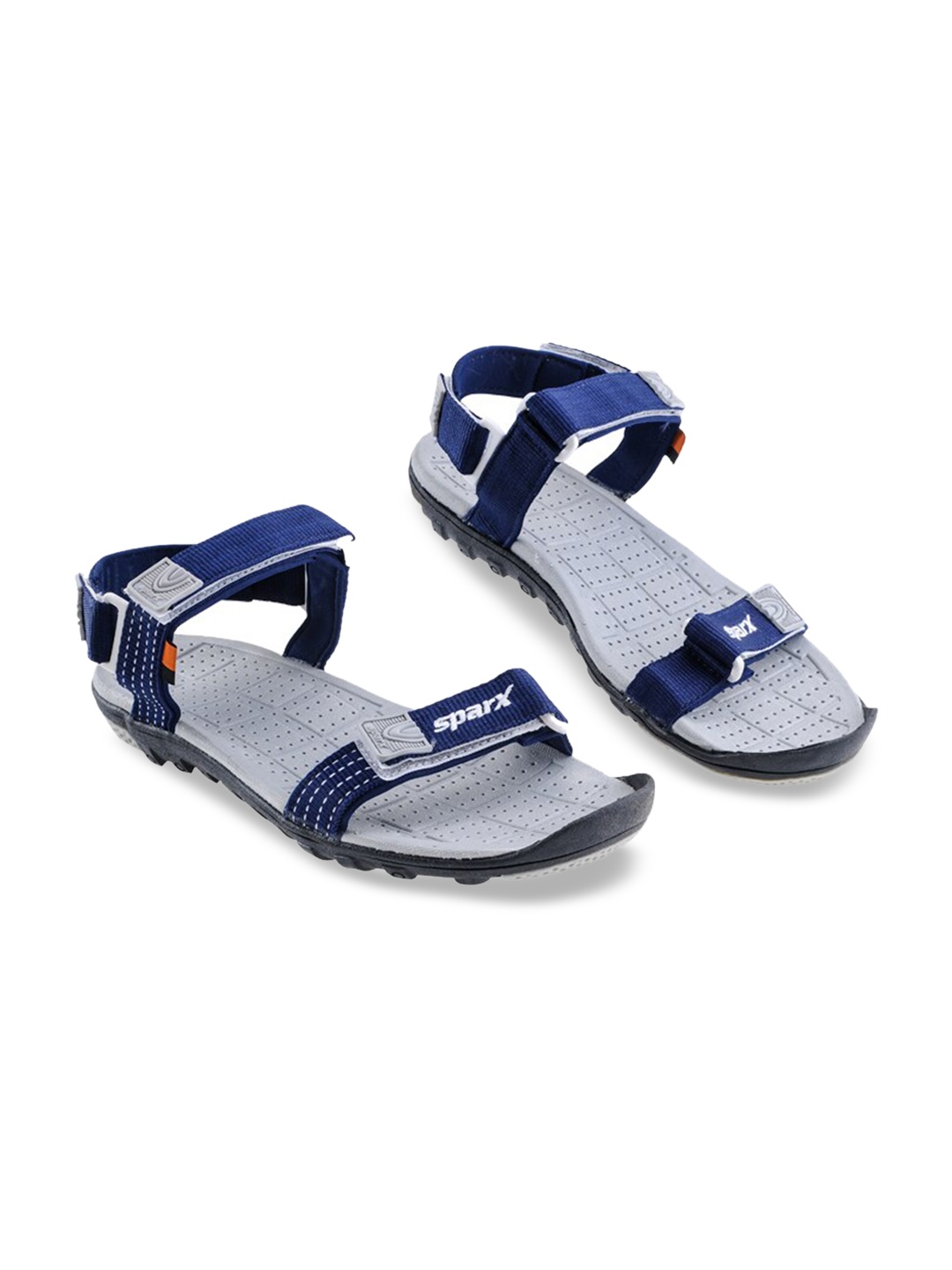 

Sparx Men Velcro Floater Sandals, Navy blue