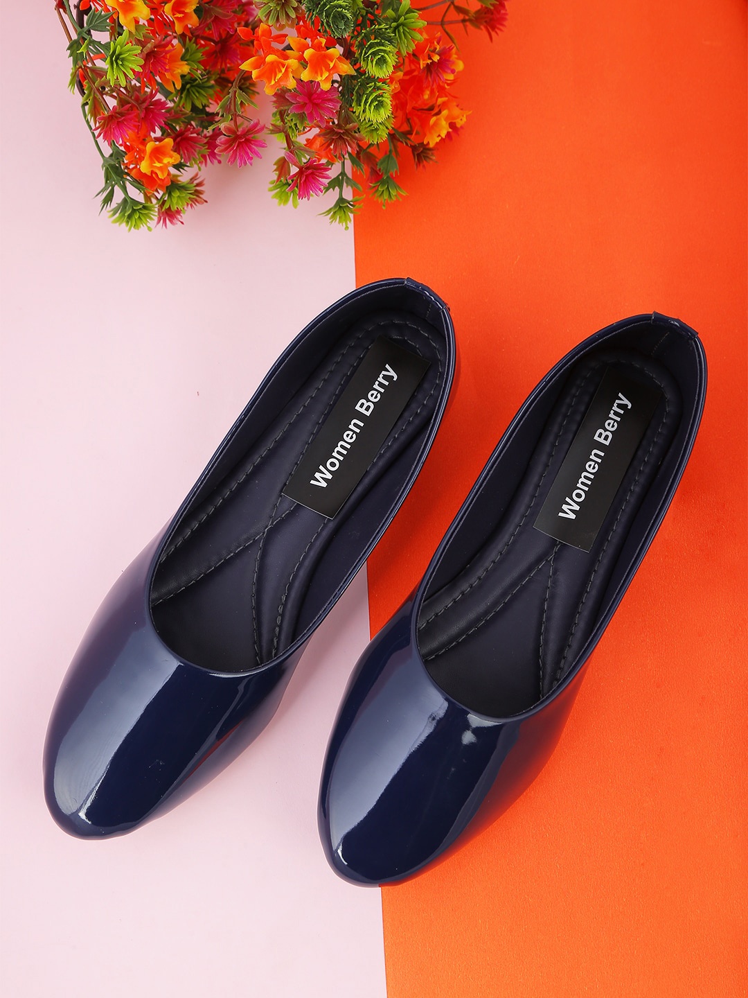 

WOMENS BERRY Women Ballerinas Flats, Navy blue