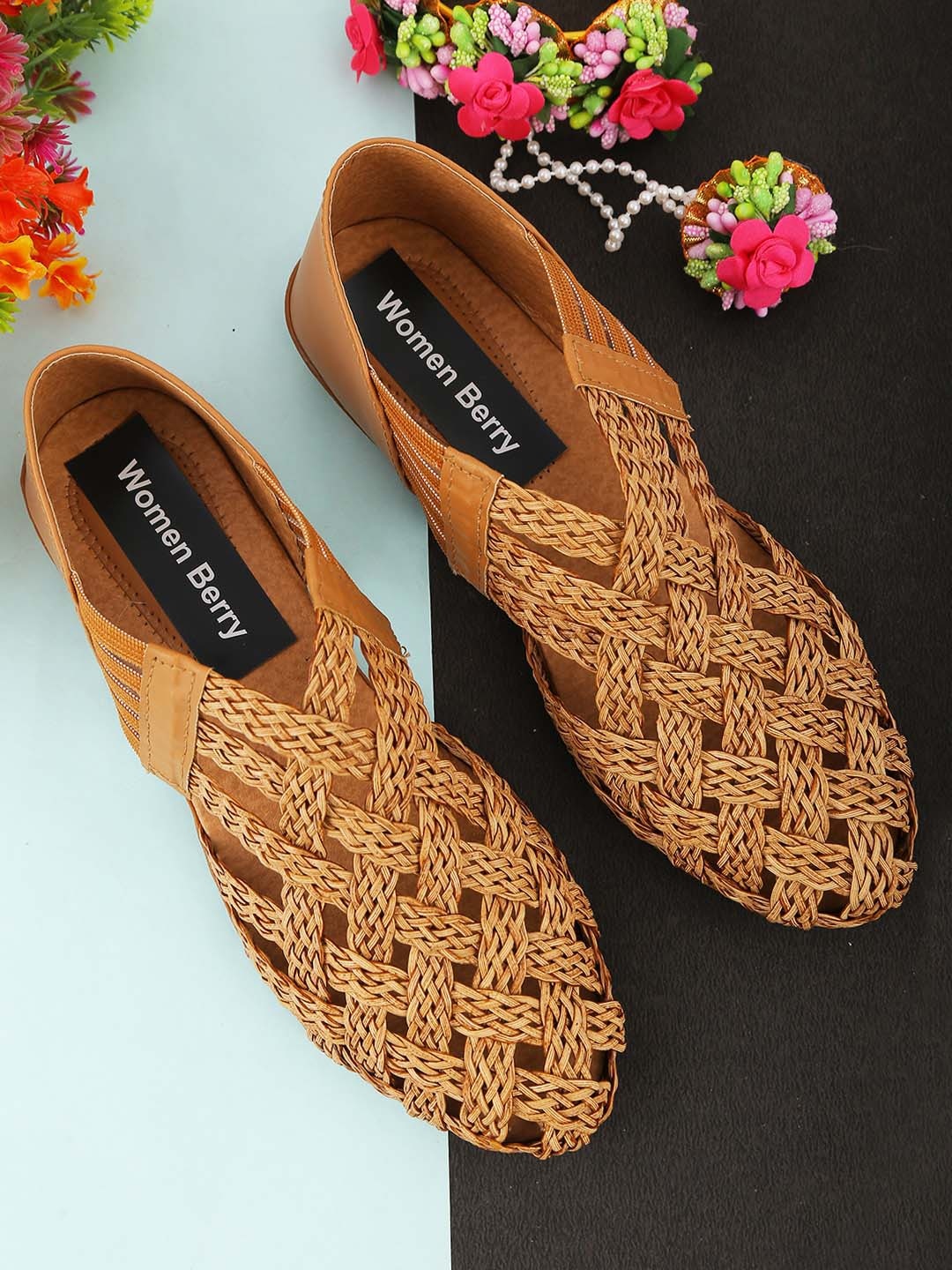 

WOMENS BERRY Women Ballerinas Flats, Copper