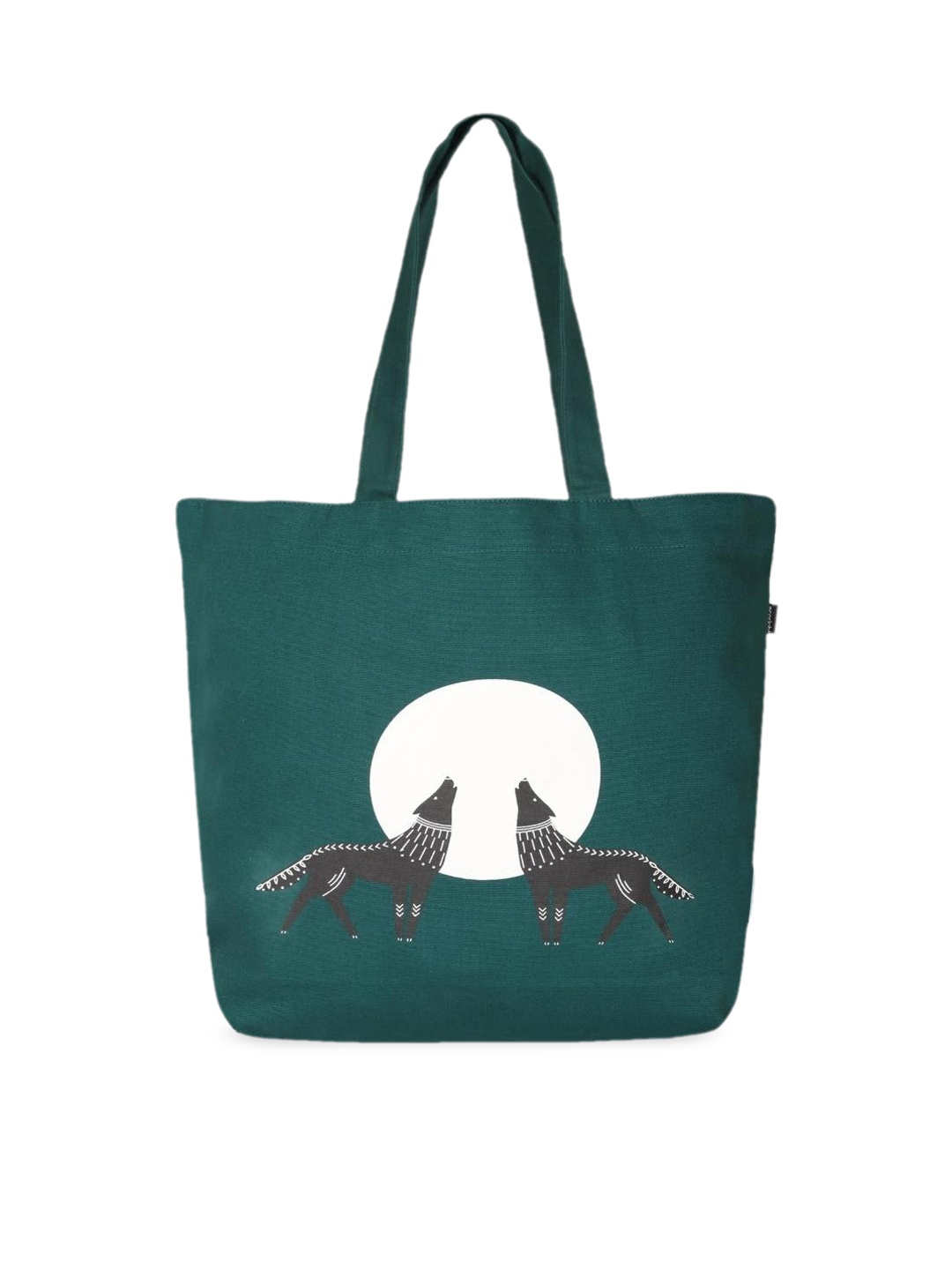 

EcoRight Green Printed Shopper Cotton Tote Bag