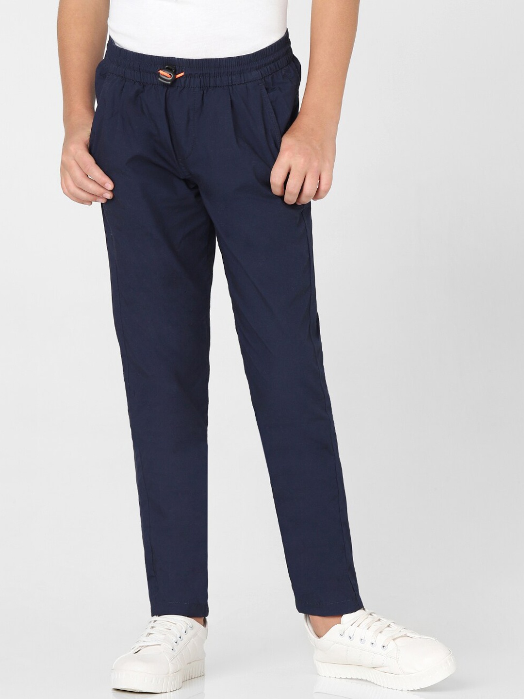 

Jack & Jones Junior Boys Cotton Trousers, Blue