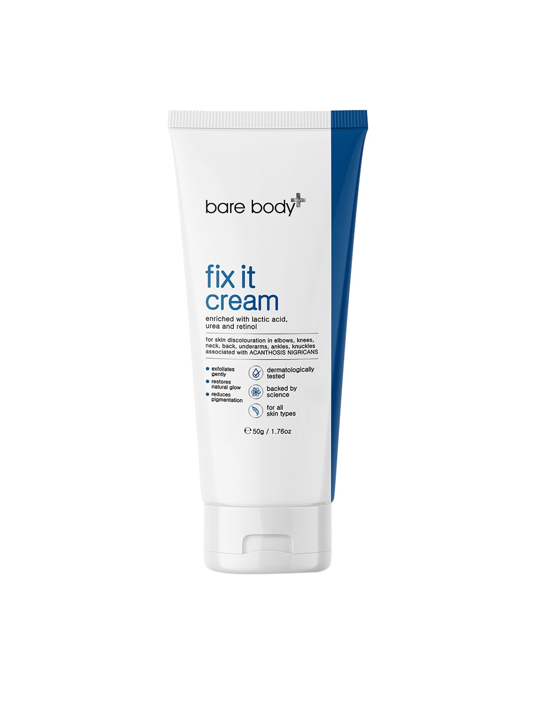 

bare body essentials Fix It Cream 50gm, White