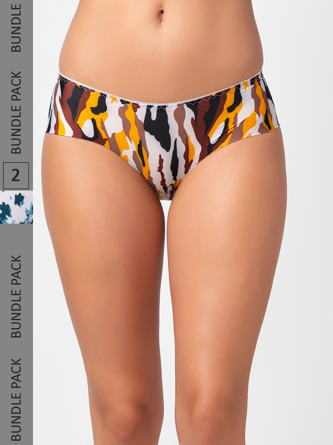 

FashionRack Women Pack Of 2 Assorted Hipster Briefs