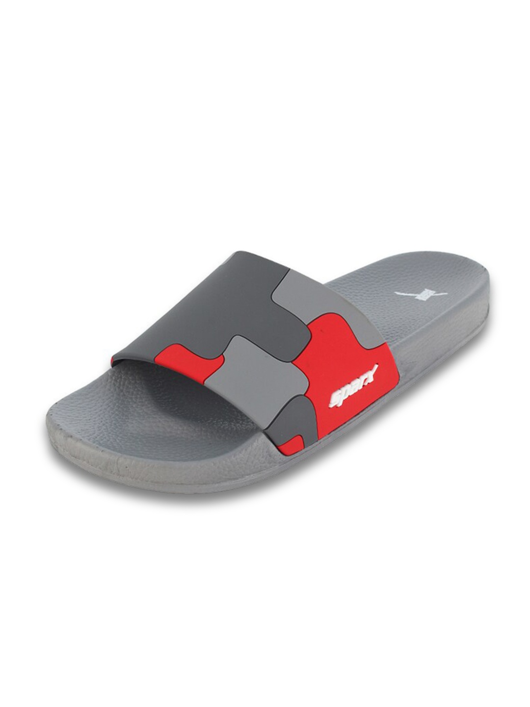 

Sparx Men Colourblocked Sliders, Grey