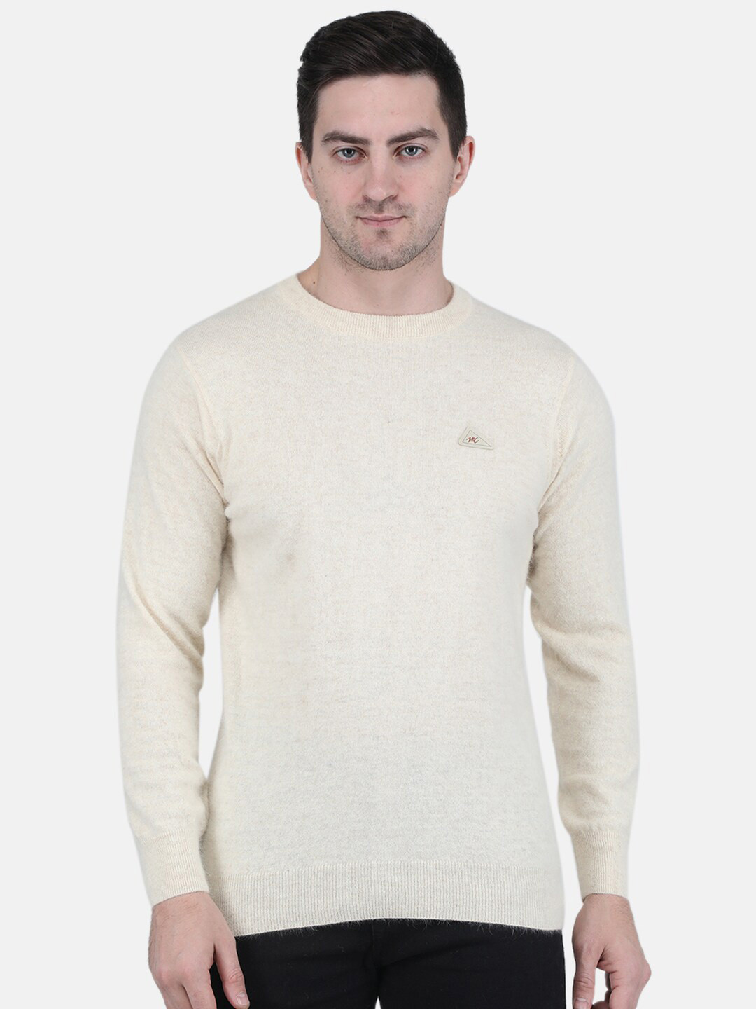

Monte Carlo Men Pullover Sweater, Cream