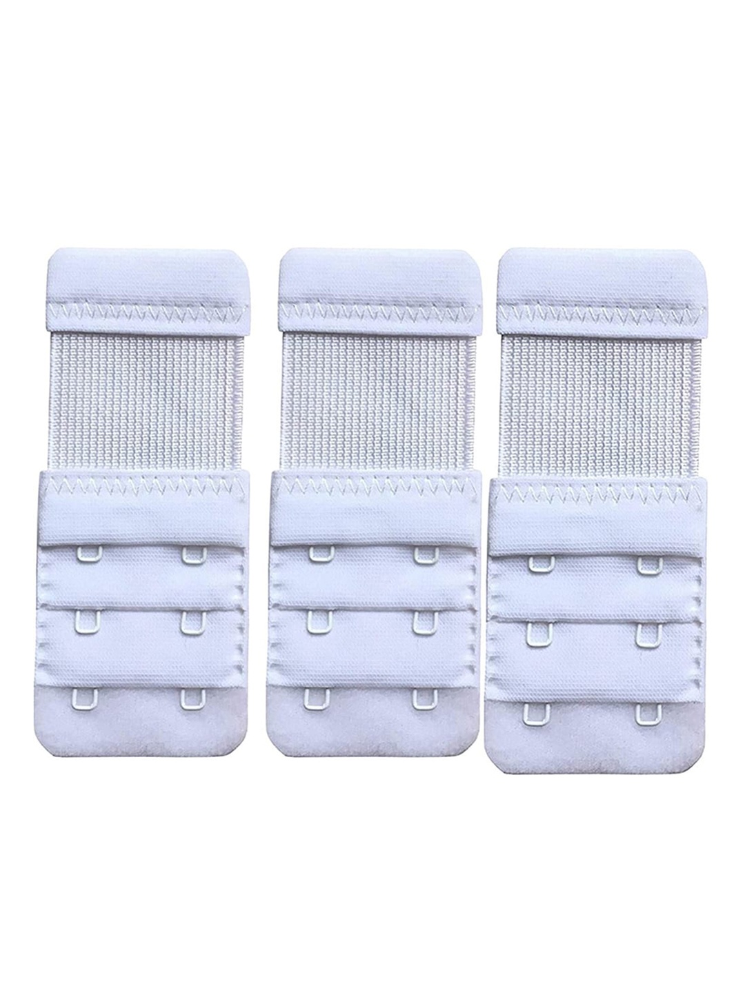 

AROUSY Pack Of 3 Bra Extenders, White