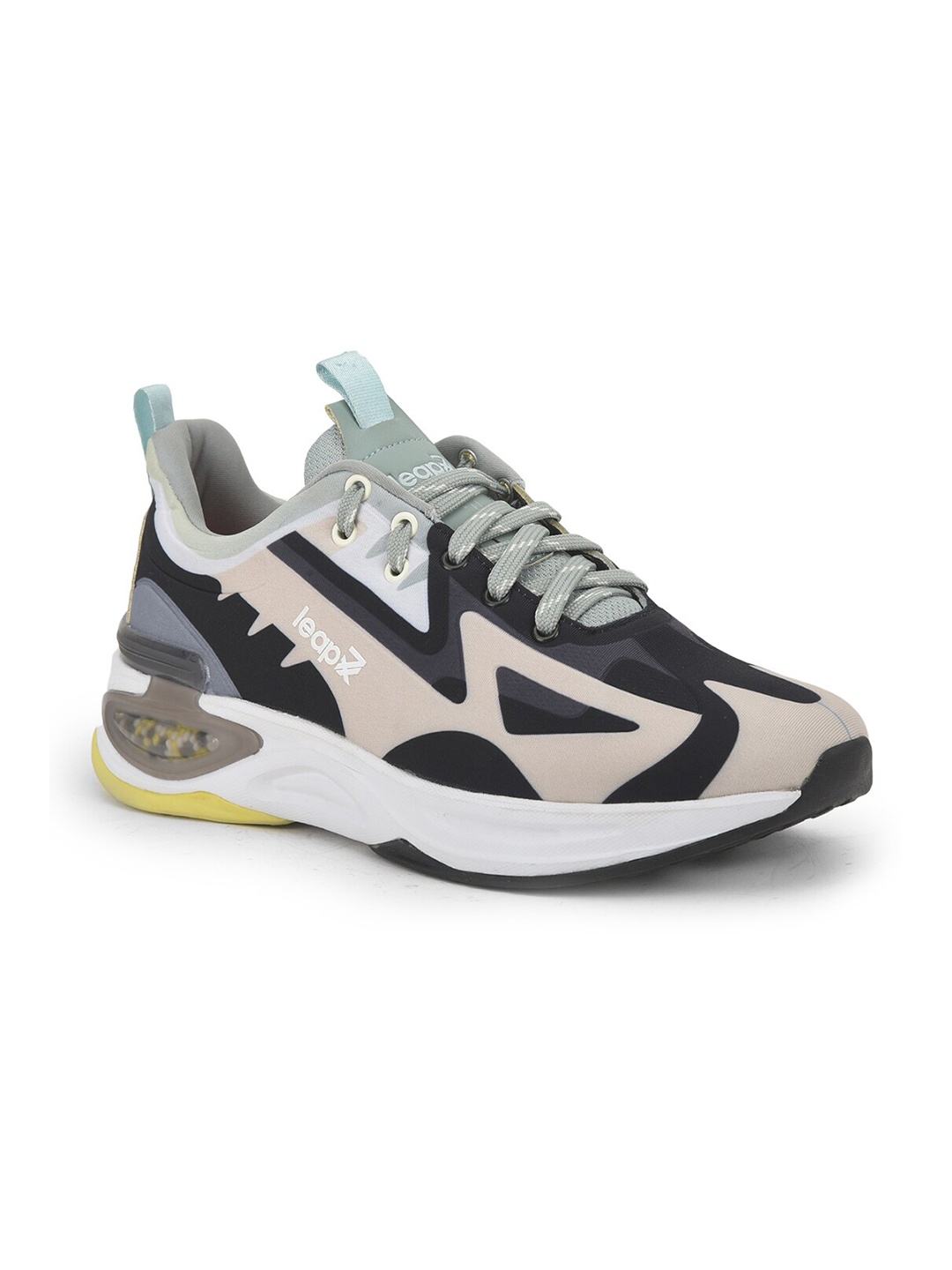 

Liberty Men Lace-Ups Mesh Walking Non-Marking Shoes, Beige