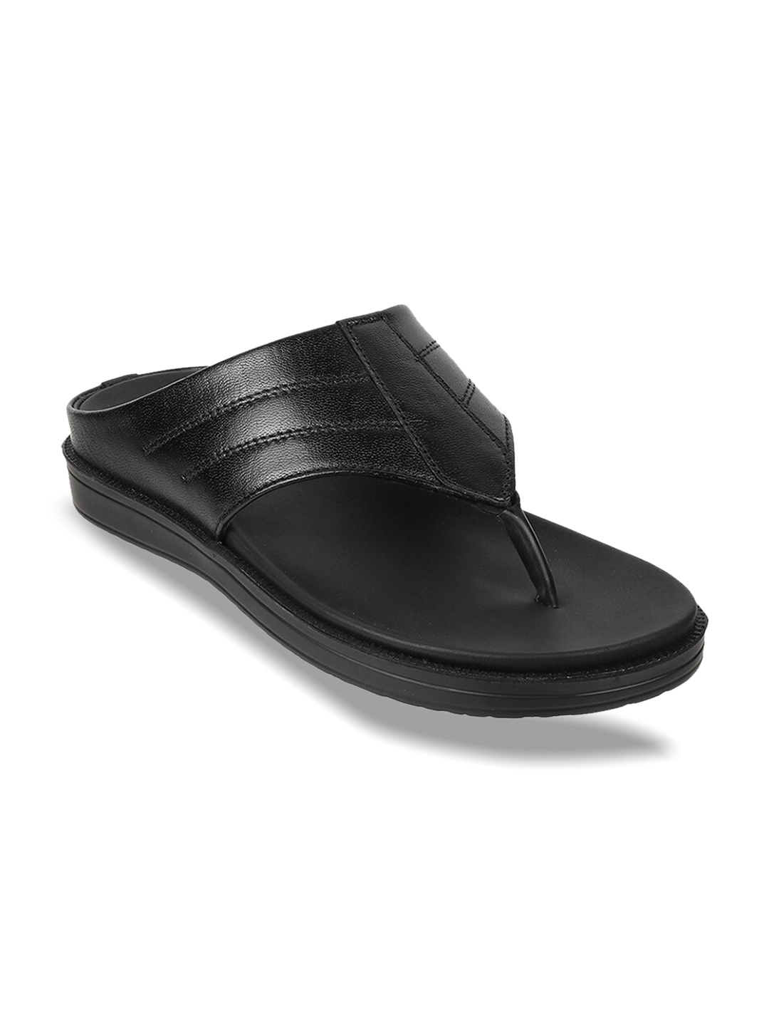

Metro Men Leather Comfort Sandals, Black