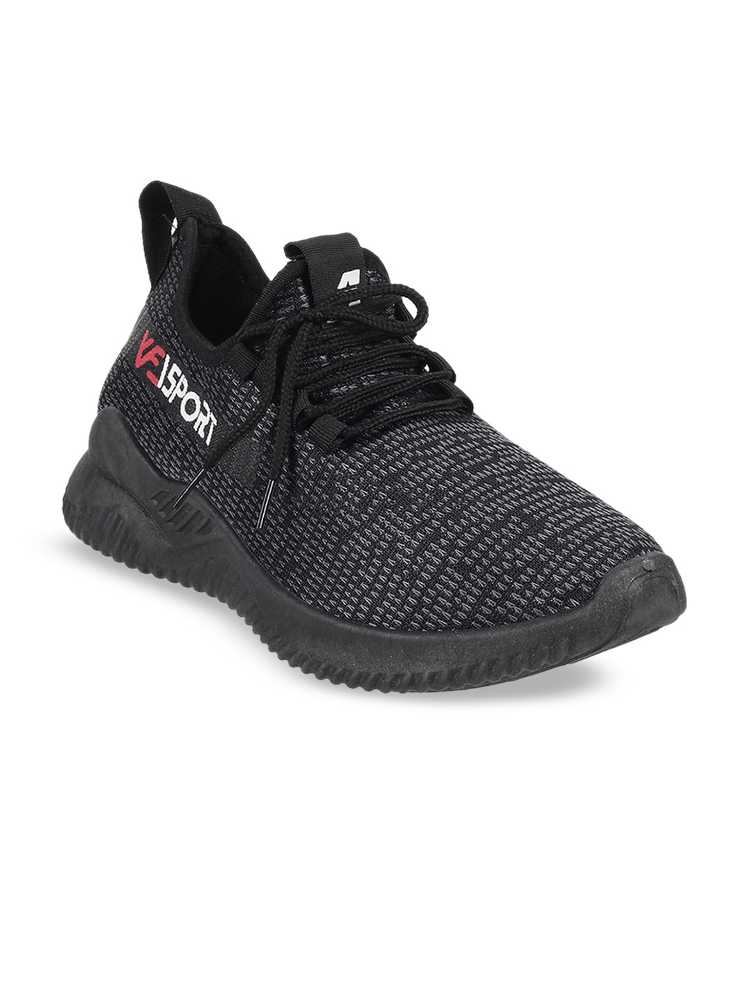 

WALKWAY by Metro Men Woven Design Sneakers, Black