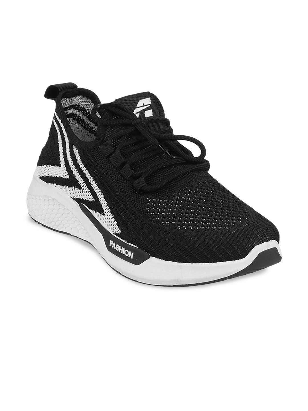 

WALKWAY by Metro Men Colourblocked Sneakers, Black