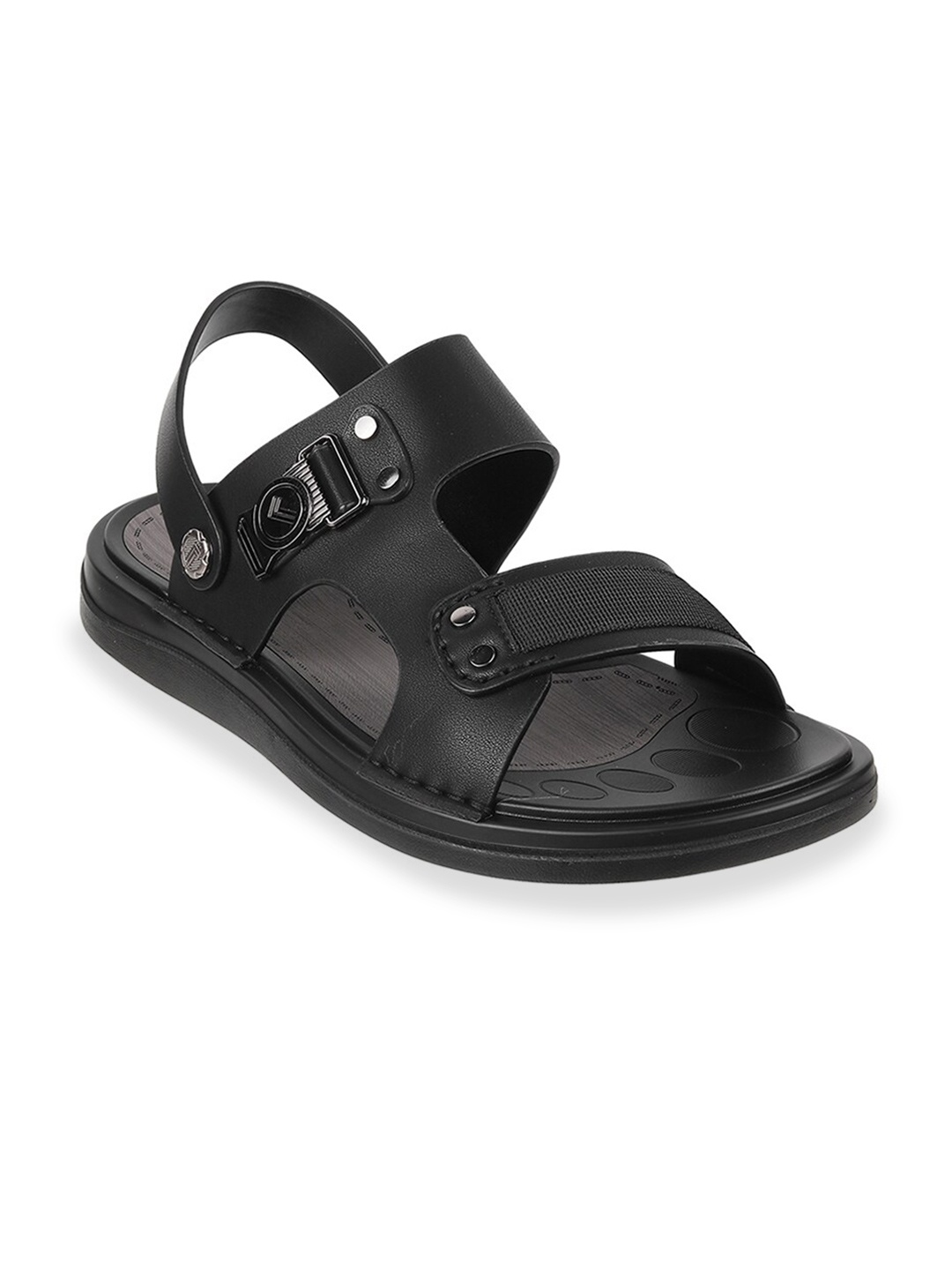 

DAVINCHI Men Comfort Sandals, Black